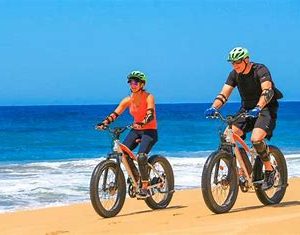 E-Bikes at the Beach