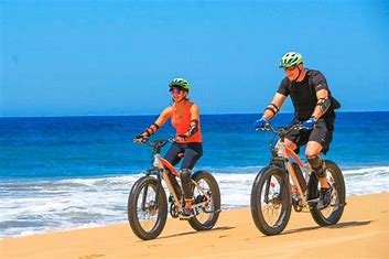 E-Bikes at the Beach