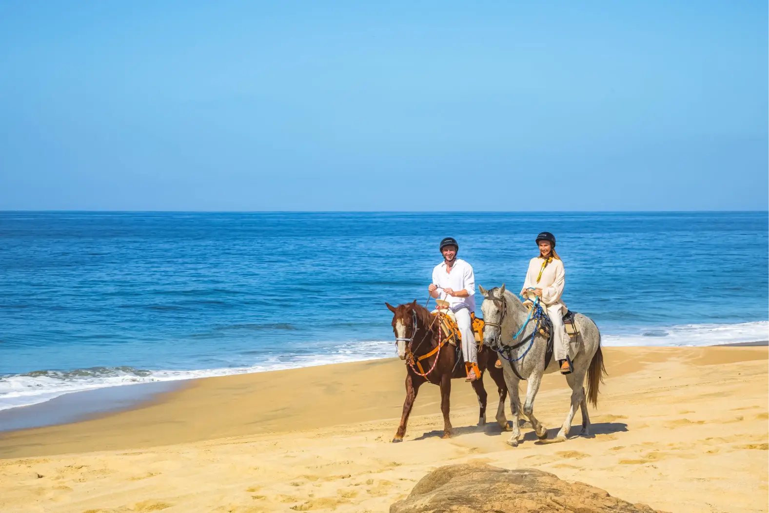Horsebackriding on the Beach